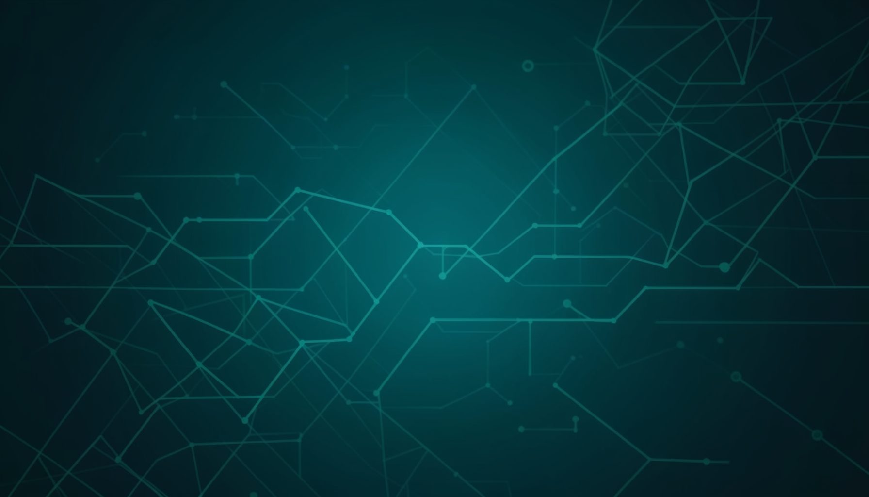 Dark teal gradient background with abstract geometric patterns suggesting data flow and messaging queues, evoking enterprise Java development.